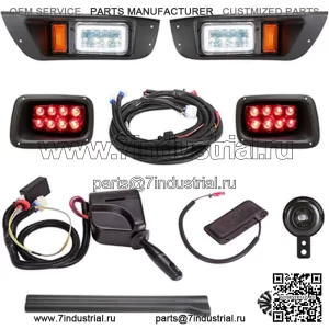 Комплект светодиодных фонарей Deluxe EZGO TXT 2014 Сигналы поворота Стоп-сигнал Horn Street Legal Legal
