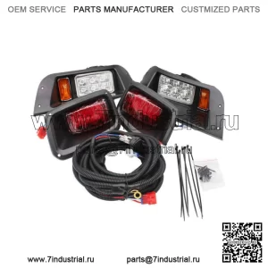 EZGO TXT LED Deluxe Light Kit Поворотники Стоп-сигнал Horn Street Legal Legal