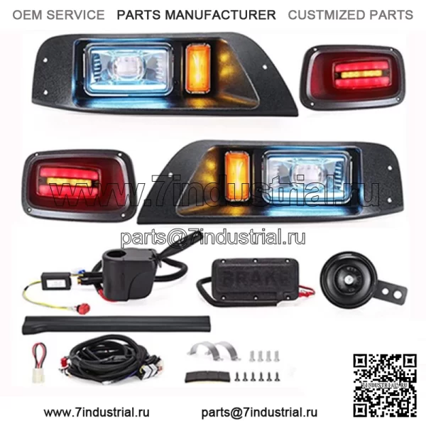 EZ-GO TXT 1996+ GOLF CART КОМПЛЕКТ LED DELUXE LIGHT Фары Задние фонари Указатель поворота
