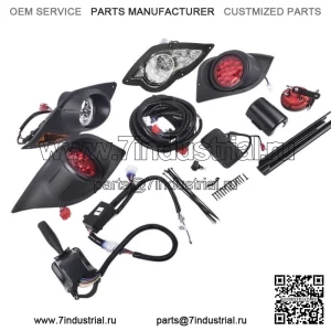 Для Yamaha Drive G29 2007-16 Golf Cart, комплект галогенных задних фонарей и звуковой сигнал поворота