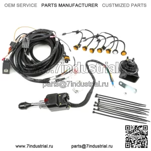 Комплект указателей поворота Deluxe с рычагом на стойке TSK-P-RZR-003 / 63-7309