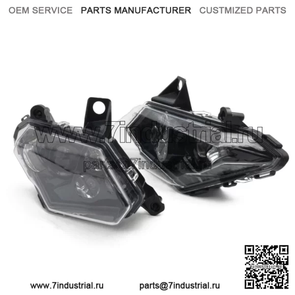 Пара светодиодных фар в сборе, левая/правая, совместима с Can-Am Maverick X3 2017-2021 (для: Can-Am Maverick X3) - Image 2