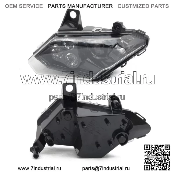 Пара светодиодных фар в сборе, левая/правая, совместима с Can-Am Maverick X3 2017-2021 (для: Can-Am Maverick X3) - Image 4