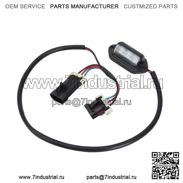 Светодиодный фонарь номерного знака для Can-AM Maverick X3 (Plug N Play) ATV Alpha Rider НОВЫЙ - Image 4