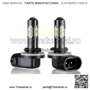 Совместимо со светодиодными фонарями Deere Gator 590i S4 590M 625i 825i 855d AM144881, светодиодными лампочками 886/894/896/881, Plug N Play, яркость 300%, 6000K, белые светодиодные лампы 12 В, 35 Вт, 2 шт.