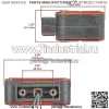 Правый задний фонарь в сборе, совместимый с John Deere 4105 4200 4300 4400 4500 4600 LVA14366 - Image 2