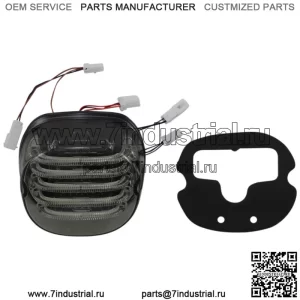 Custom Dynamics ProBEAM Низкопрофильный светодиодный задний фонарь Дымчатый без окон Harley 99+ (Для: Harley-Davidson)