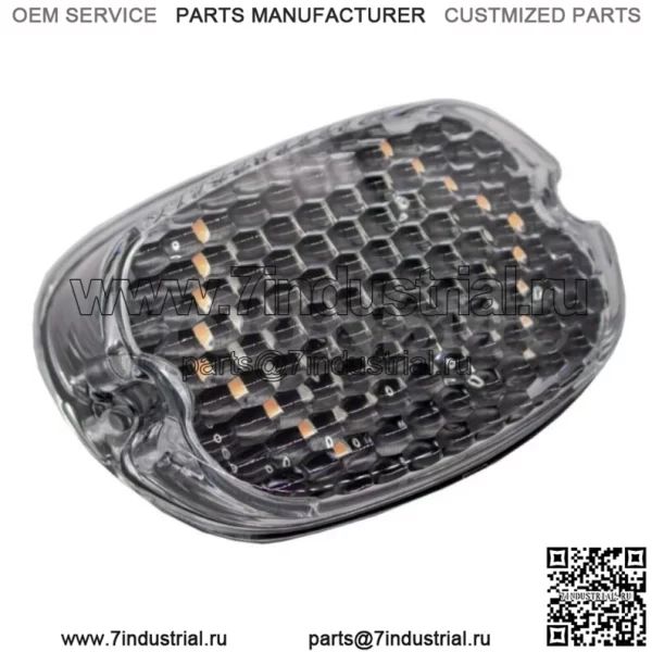 Moons MC V3 Прозрачные низкопрофильные светодиодные задние фонари поворотников Harley Softail Dyna XL (Для: Harley-Davidson)