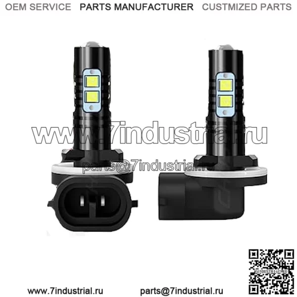 Совместимы с лампочками John Deere для тракторной газонокосилки Gator, R136239 AXE16948 AM118013, лампочки 881 889 862 886 894 896 898, 6000K холодный белый, Plug and Play, упаковка из 2 шт.