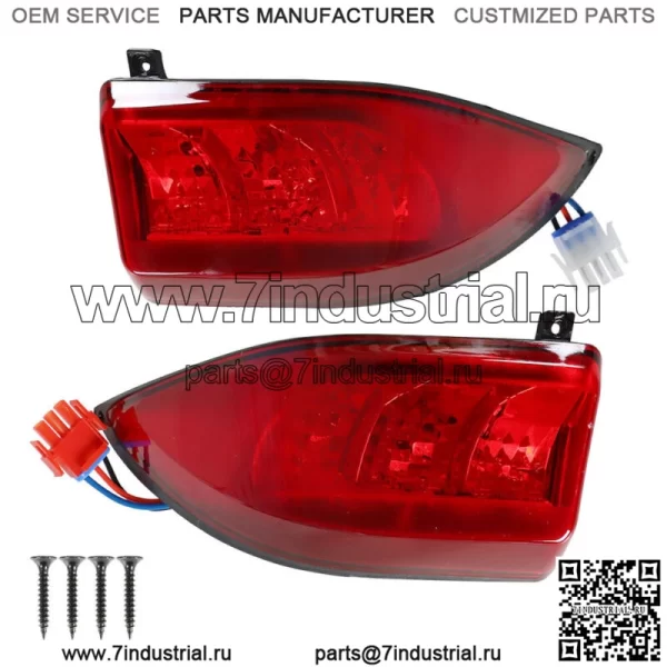 Подходит для клубного автомобиля Precedent 2004+ Golf Cart, светодиодный задний фонарь, задний фонарь 12 В, 3 провода