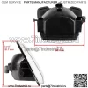Фара в сборе подходит для Polaris Sportsman 800 4x4 6x6 2005-2015 гг., верхняя фара (для Polaris Sportsman 800) - Image 2