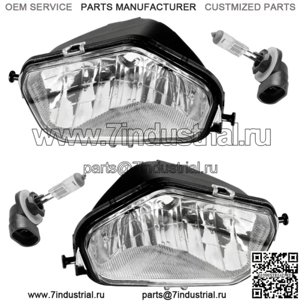 Передняя левая и правая фара с лампочкой для Polaris Ranger Ranger 800 Crew 2010 (для Polaris Sportsman 800)