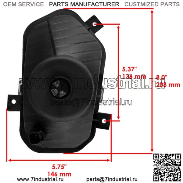 Фара в сборе для Polaris Sportsman Forest 550 850 2011-2014/2411142 левая (для: Polaris Sportsman 570) - Image 3