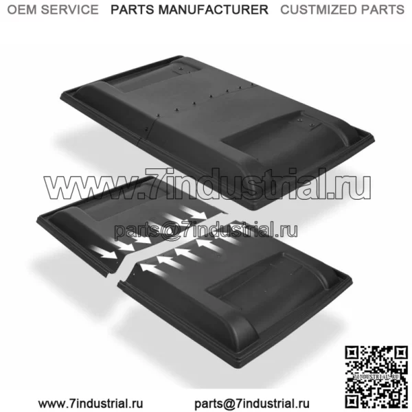 Для Kawasaki Mule 2510/3000/3010/4010 UTV 1990-22 годов с жесткой крышей KAF30-030A