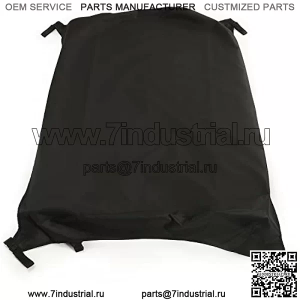 Черная мягкая крыша, совместимая с John Deere HPX и XUV Gator с панелью крыши системы OPS (рулон безопасности), замена для LP93127 - Image 2