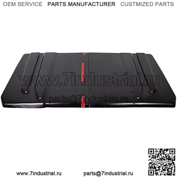 Жесткая крыша из черного пластика, совместимая с JD Gator 625 825i/Yamaha Rhino/Kawasaki Mule 4010 Teryx/Bobcat 3400/Holland Rustler/полноразмерным Polaris Ranger