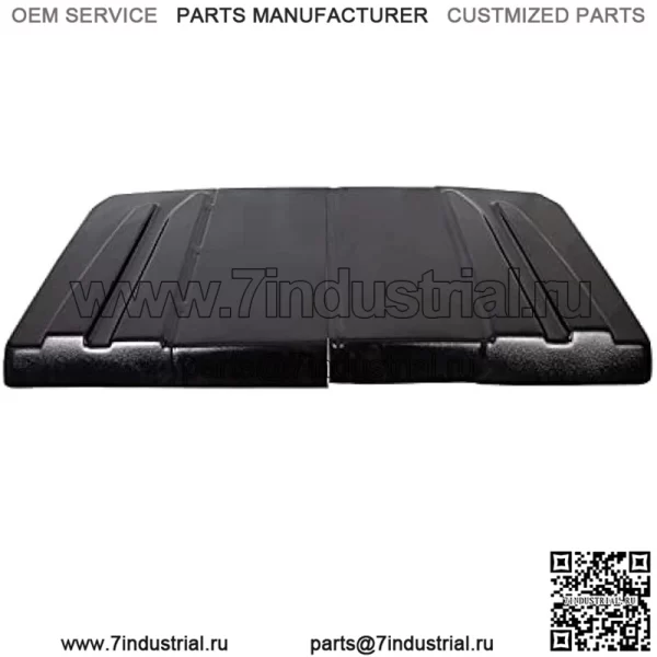 Жесткая крыша из черного пластика, совместимая с JD Gator 625 825i/Yamaha Rhino/Kawasaki Mule 4010 Teryx/Bobcat 3400/Holland Rustler/полноразмерным Polaris Ranger - Image 2