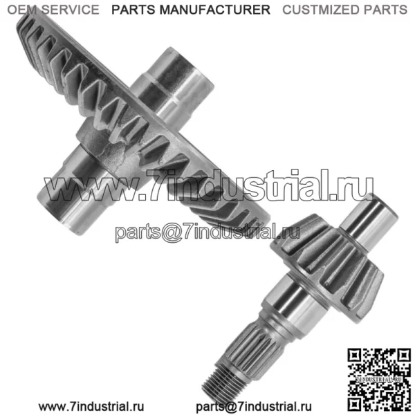 41431-HN8-000 Кольцо и шестерня заднего дифференциала для Honda TRX650FA 2003-2005 - Image 5