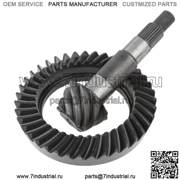Кольцо и шестерня дифференциала — D30-410F Dana 30, переднее передаточное число 4,10 дюйма
