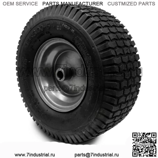 2PK 13x5.00-6 13x5.00x6 13x5x6 13x5-6 2PLY Тракторная шина для газонокосилки с серым ободом