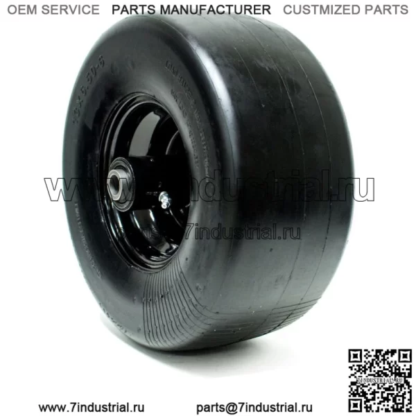 Переднее колесо с твердой шиной в сборе 13X6.5-6 для Scag Turf Tiger Cub Zero Turn - Image 2