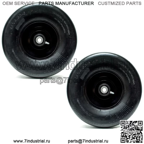 2PK Передняя сплошная шина 13X6.5-6 Роликовое колесо для Scag Turf Tiger Cub Zero Turns