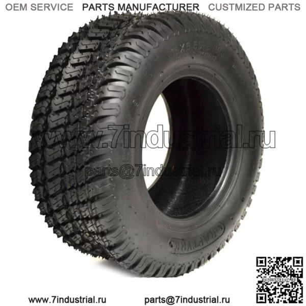 (2) Новые 4-слойные бескамерные шины 16x6,50-8 для газона подходят для газонокосилки Cub Cadet