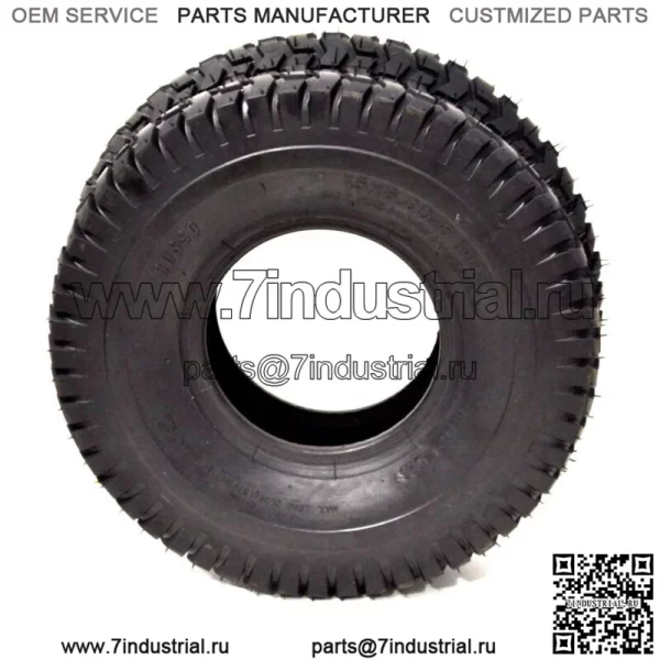 4PK 15/6.00-6 15/6.00x6 Подходит для газонокосилки Kubota T2080 с 4-слойными бескамерными шинами - Image 2