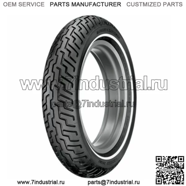Передняя шина Dunlop D402 MT90-16 с узкой белой полосой Harley Davidson Touring (Для: Harley-Davidson)
