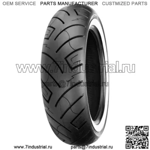 Shinko SR777 150/70B18 76H Задняя покрышка Whitewall HD для мотоцикла Harley (Для: Harley-Davidson)