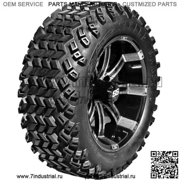 Шина Excel Sahara Classic 18X9.50-8 с нагрузкой 4-слойная тележка для гольфа