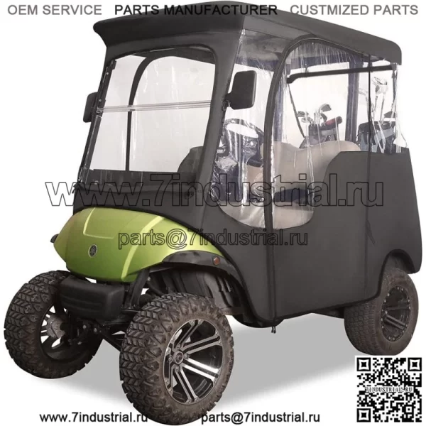 Корпус для гольф-кара на 2 пассажира для Yamaha G14 G22 G29, водонепроницаемый чехол для вождения