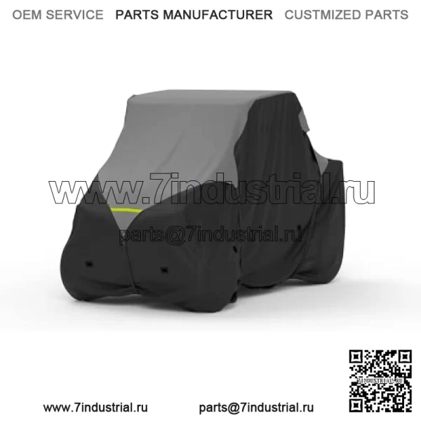 Всепогодный чехол для UTV, совместимый с John Deere Gator Tx 4x2 2014 г. — На открытом воздухе и в помещении — Вода, снег, солнце — Встроенные крепежные ремни — В комплект входит бесплатная сумка для хранения