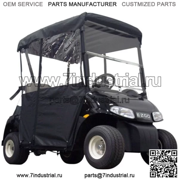 Черный корпус EZGO RXV для 2 пассажиров, OEM корпус для гольф-кара EZ-GO RXV PF11352