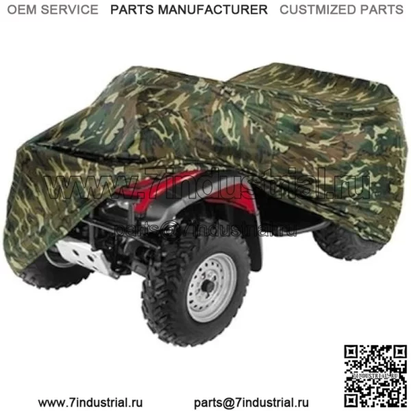 Четверной чехол, совместимый с Suzuki Eiger 400 4x4, руководство LT-F400F ATV 4 Wheeler All Terrain Vehicles 2004–2007 гг. — надежная всепогодная защита.