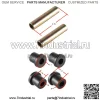 Комплект из 2 втулок задней листовой рессоры для Club Car DS 1976+, запчасти для тележек для гольфа - Image 3
