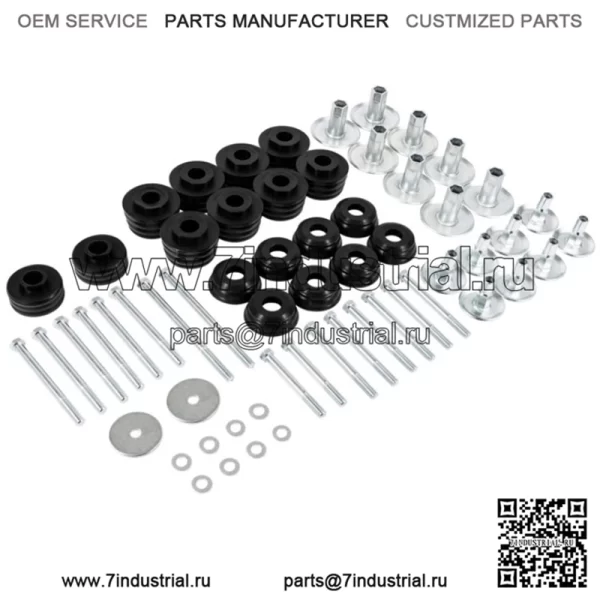 Подходит для Ford Super Duty F250 F350 08-16, комплект полиуретановых втулок кузова
