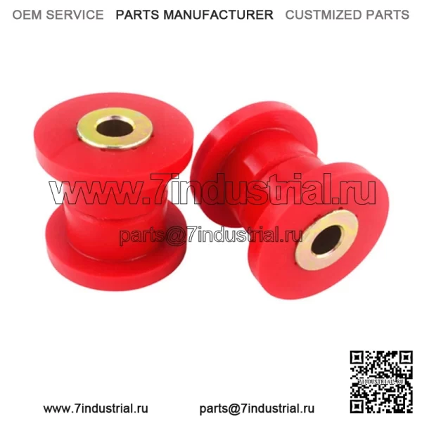 Подходит для Volkswagen Golf MK5 MK6 MK7, модифицированная полиуретановая втулка, резиновая втулка поворотного рычага