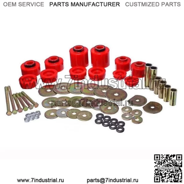 Для 80-96 Ford F-150/250/350 красный комплект крепления кузова включает в себя