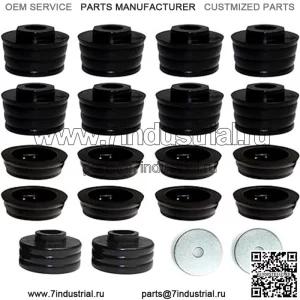 Крепления кузова, комплект втулок для кузова кабины, для Ford F250 F350 Super Duty 2WD 4WD 08-16, полиуретановый комплект втулок для крепления кузова на кабину, 18 шт.