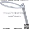 Штифт быстрого замка John Deere OEM John Deere 1023E 1026R 2025R 4000 4020 4040 4240 4440 AR83396 - Image 3