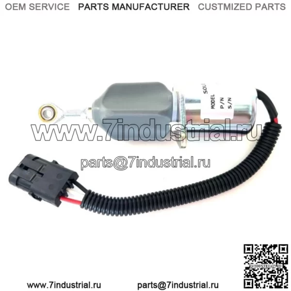 Для дизельного двигателя Cummins 5,9 л 8,3 л соленоид отключения топлива 3919422 SA-4026-12