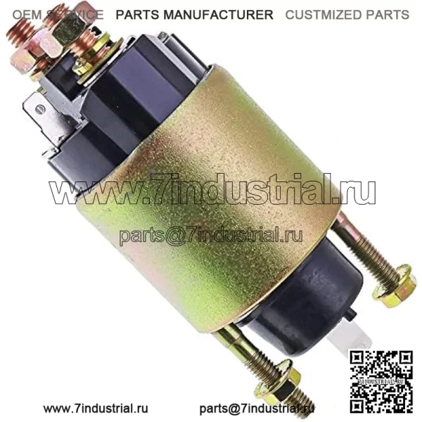 Соленоид стартера 12 В, 3 клеммы, совместимый с трактором John Deere Gator 165 2243 285 325 345 425 GT262 GT265 GT2275 LX176 LX178 LX188 Kawasaki AM102577