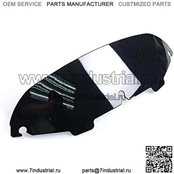 Черное лобовое стекло 4,5 дюйма, совместимо с Harley Davidson Touring Street Glide Electra Glide 96-13 FLHT FLHTCU Ultra Classic Glide FLHX FLHTK Tri Glide 1996-2013 гг. - Image 2