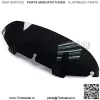 Черное лобовое стекло 4,5 дюйма, совместимо с Harley Davidson Touring Street Glide Electra Glide 96-13 FLHT FLHTCU Ultra Classic Glide FLHX FLHTK Tri Glide 1996-2013 гг. - Image 4