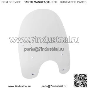OEM-сменное лобовое стекло Memphis Shades для Harley FX Softail / FXDWG со съемным 1984-2010 гг.