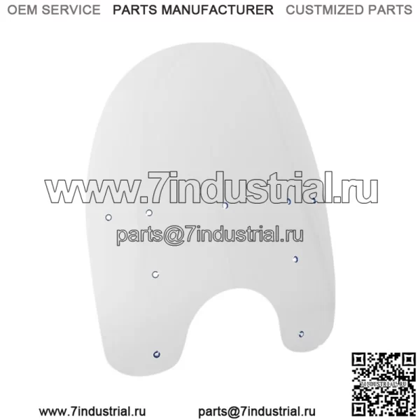 OEM-сменное лобовое стекло Memphis Shades для Harley FX Softail / FXDWG со съемным 1984-2010 гг.