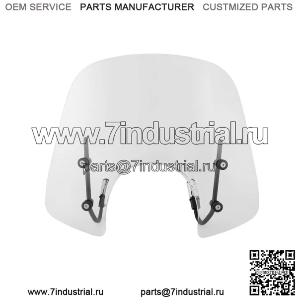 Лобовое стекло мотоцикла из АБС-пластика подходит для Vespa Primavera 150 2014-2021 CLE - Image 3