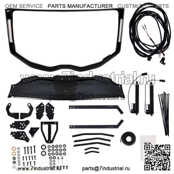 Лобовое стекло Can-Am Powerflip 715007097 для Maverick X3 и Maverick X3 Max OEM
