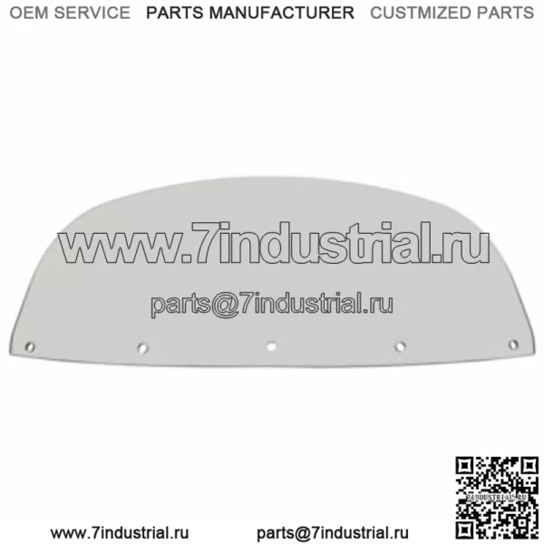 Стандартное сменное лобовое стекло Memphis Shades 7 дюймов Harley Touring 86-95 FLH (для: Harley-Davidson)